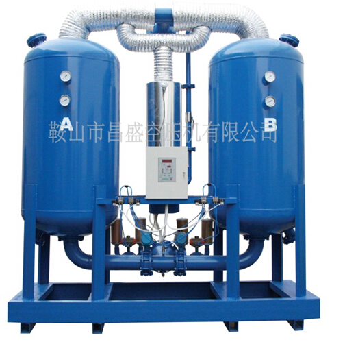 (吸附式干燥機)吸著吸著就干了。